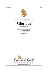 Glorious SATB choral sheet music cover